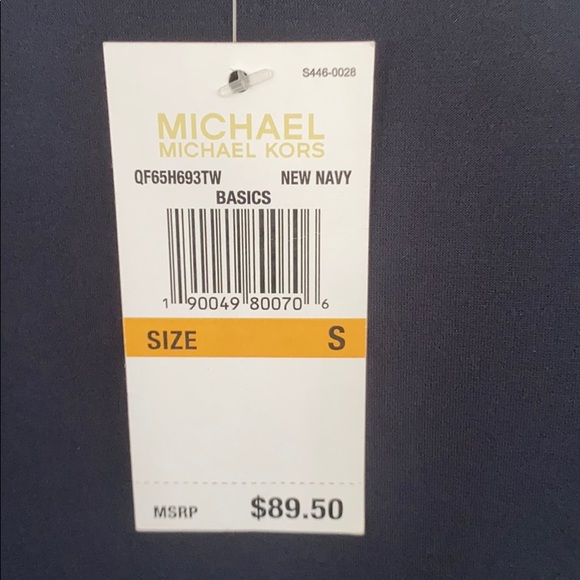 Michael Kors Blue Top - Picture 4 of 4